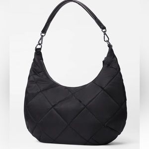 MZWallace Quilted Madison shoulder Bag -black